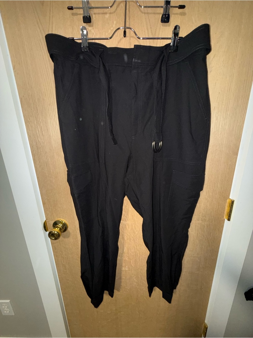 Banana Republic Black Cargo Pants